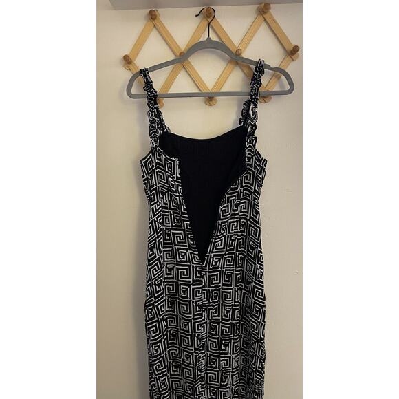 Urban Outfitters Dress Women’s Small Midi Black Lush Sleeveless Sundress Slit - Picture 7 of 7